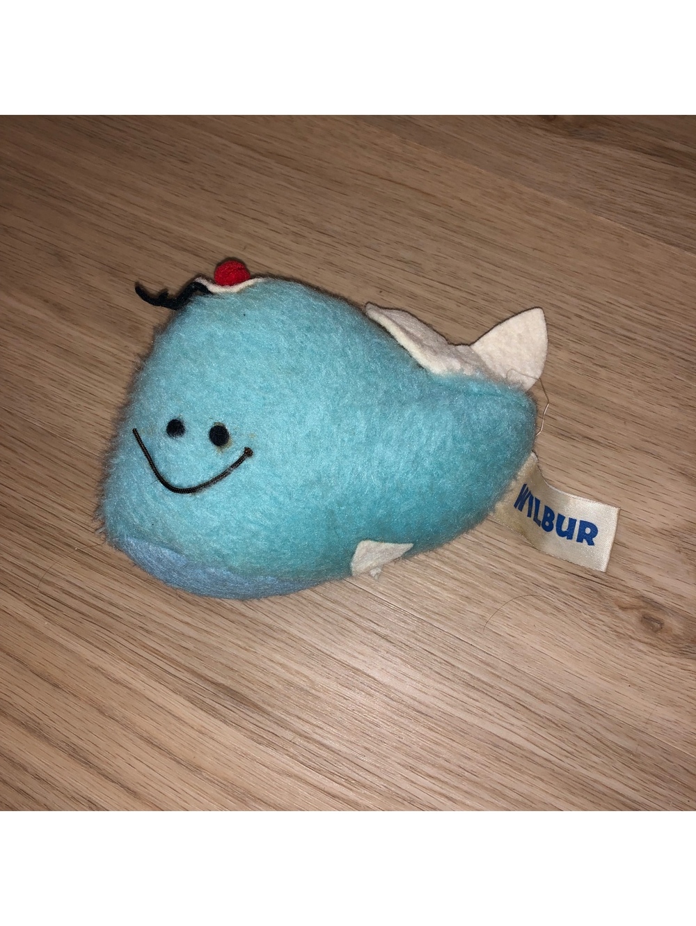 VINTAGE RUSS BERRIE & CO 1975 WILBUR WHALE PLUSH STUFFED ANIMAL EXTREMELY RARE